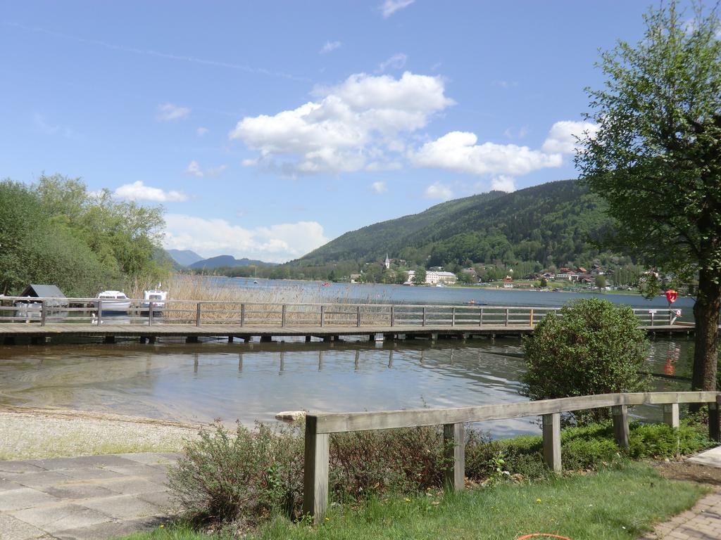 Kaspar Haus Kmb Seeblick Appartement Am Ossiacher See Mit Direktem Seezugang, Hallenbad Bodensdorf Exteriér fotografie